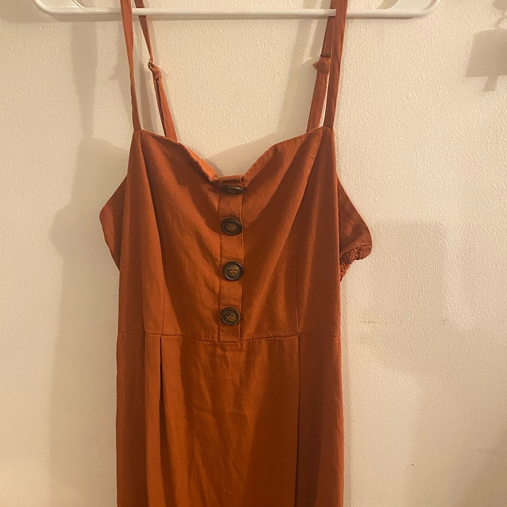Burnt Orange maxi dress 🧡